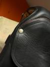 Selle dressage Forestier noire et fauve T.17,5/18P 