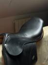 Selle dressage Forestier noire et fauve T.17,5/18P 