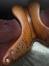 Selle dressage Forestier noire et fauve T.17,5/18P 