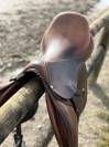 Selle childeric 17 pouces Marron