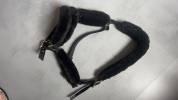 Licol noir faux mouton 