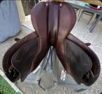 Selle CWD SE01 17,5" &ndash; Excellent &eacute;tat &ndash; Cuir chocolat