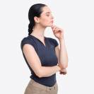 Tee-shirt technique &agrave; manches courtes ROSE GOLD - Cavalliera - Confort sup&eacute;rieur