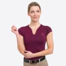 Tee-shirt technique &agrave; manches courtes ROSE GOLD - Cavalliera - Confort sup&eacute;rieur