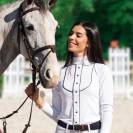 Chemise de concours GENTLE RIVER - Cavalliera - Manches longues