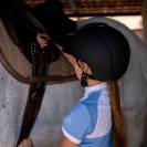 Chemise de concours technique BABY BLUE MESH KIDS - Cavalliera - Manches courtes