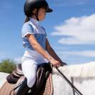 Chemise de concours technique BABY BLUE MESH KIDS - Cavalliera - Manches courtes