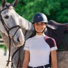 Chemise de concours SIMPLY DAME - Cavalliera - Manches courtes