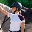 Chemise de concours SIMPLY DAME - Cavalliera - Manches courtes