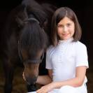 Chemise de concours enfant ILOVE CRYSTAL - Cavalliera - Tissu technique