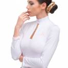 Chemise de concours manches longues ROSE GOLD - Cavalliera - Tissu respirant