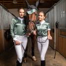 Chemise de concours DUSTY GREEN - Cavalliera - Manches courtes