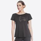 T-Shirt Technique ROSE GOLD - Cavalliera - Coton doux