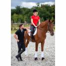 Polo &eacute;quitation fonctionnel en coton - Cavalliera