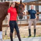 Polo &eacute;quitation fonctionnel en coton - Cavalliera