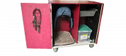 Armoire/sellerie &eacute;questre sur roues