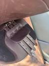 Selle norton marron synth&eacute;tique et cuir