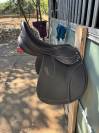 Selle norton marron synth&eacute;tique et cuir