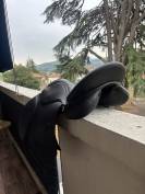 Selle Norton pro noire 17 pouces parfait etat 