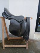 Selle Fouganza 17&rsquo;5 noire