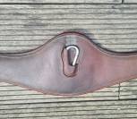 sangle anatomique Antar&eacute;s en cuir marron taille 125cm 