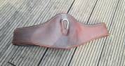 sangle anatomique Antar&eacute;s en cuir marron taille 125cm 