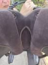 Selle norton club rexine revol mixte marron 