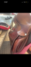 Selle cwd mademoiselle 2 gs liser&eacute;e rouge 