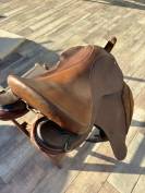 Selle en cuir v&eacute;ritable 