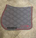 Selleria Equipe Jumping Saddle Pad & Fly Bonnet Set