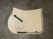 Equiline Crystal Jumping Saddle Pad & Fly Bonnet Set