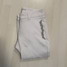 Animo Swarovski Crystal Competition Breeches &ndash; White