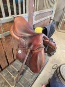 Selle CSO Meyer Acte 2 Cuir Cognac 17,5"