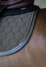 Tapis de selle Atlas mixte Brownie - GEM - Strass et paillettes