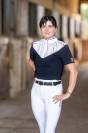 Polo de concours Pr&eacute;cieuse - La Cavalerie - Dentelle italienne