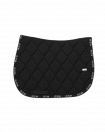 Tapis de selle LOVE - GEM - Tissu paillet&eacute; mixte