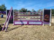 Vends obstacles CSO complets, 10 barres, palanques...