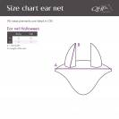 Bonnet anti-mouches Halloween - QHP - Design fantomatique
