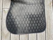 TAPIS EQUITATION NOIR AVEC STRASS DECATHLON