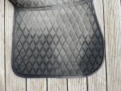 TAPIS EQUITATION NOIR AVEC STRASS DECATHLON