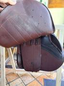 Selle Forestier S&eacute;oul 17,5" &ndash; 2AA &ndash; doubl&eacute;e veau &ndash; PRO 