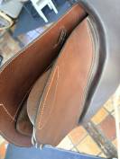 Selle Forestier S&eacute;oul 17,5" &ndash; 2AA &ndash; doubl&eacute;e veau &ndash; PRO 