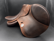 Selle Meyer Selles France en cuir marron &ndash; 18 pouces 