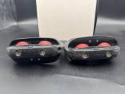 Paire d&rsquo;&eacute;triers Flex-on Safe-on noir rouge