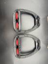 Paire d&rsquo;&eacute;triers Flex-on Safe-on noir rouge