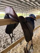 Selle de dressage Antar&egrave;s
