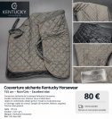 Couverture Kentucky Horsewear matelass&eacute;e noire