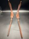 &Eacute;trivi&egrave;res CWD en cuir marron &ndash; Paire &ndash; Taille L