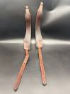 &Eacute;trivi&egrave;res CWD en cuir marron &ndash; Taille M &ndash; Paire