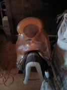 Vends selle d'&eacute;quitation western 
